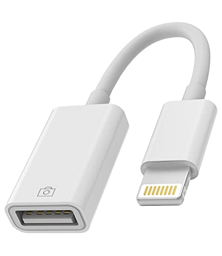 【Potente compatibilità】L'adattatore per fotocamera USB è ampiamente compatibile con iOS13 o versione 13 superiore, per iPhone 13 / 13 Pro / 13 Pro Max / 13 Mini / 12 / 12 Pro / 12 Pro Max / 12 Mini / 11 / 11 Pro / 11 Pro Max / XS / XS Max / XR / X / 8 / 8 Plus / 7 / 7 Plus / 6 / 6 Plus e Pad Mini / Air / Pro ecc. per soddisfare le tue diverse esigenze.