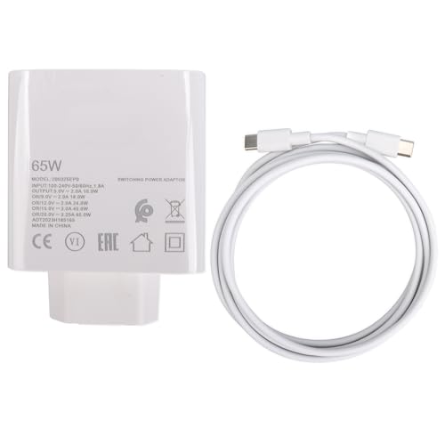 WoskjXas 65W USB C Chargeur Compatible avec Samsung Galaxy Book Pro 360 NP950QDB 15.6'' 13.3'', Galaxy Book Pro NP950XDB 15.6