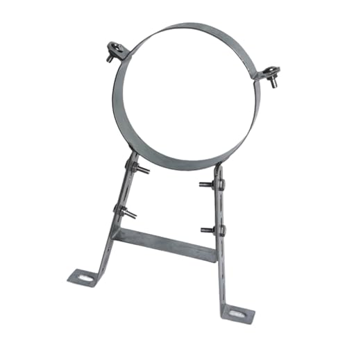 Support de tuyau pour cheminée haut de gamme en acier de diamètre 20 cm