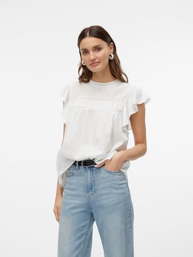 VERO MODA Vmtrine SL Lace Top WVN Femme - vue 2