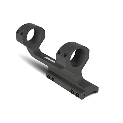 Monstrum Extended Series Offset Picatinny Scope Mount | 1 inch Diameter | 0 MOA