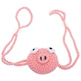 VICASKY Protezione Naso Antivento Lavorata a Mano Coprinaso Caldo in Maglia Uncinetto Riutilizzabile per Donna Accessorio Inverno per Sonno e Viaggio