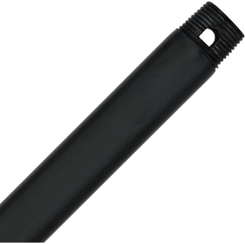Accessory - 12 Inch Extension Stem-12 Inch Down Rod Length-Black Finish