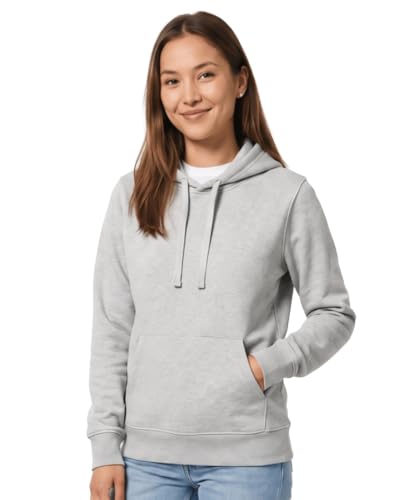 Image of Scott International Women's Cotton Blend Hoodie | Long Sleeve Sweatshirt | Stylish Winter Wear | Hooded Winter Top | Casual Outdoor, Travel, Gym & Everyday Wear | Pullover for Women