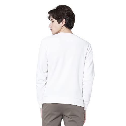 Image of Red Tape Men Cotton Blend Round Neck Sweatshirt