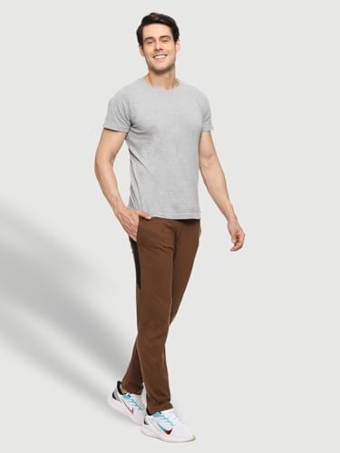 Image of MARK LOUIIS Regular Fit Cotton Trackpant for Men
