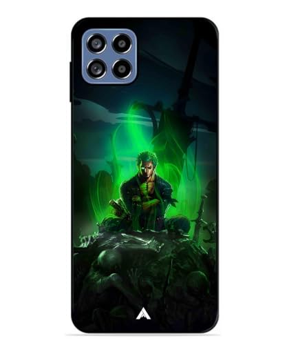 Image of Premium Anime 1 Case for Samsung Galaxy F42 (Glossy Finish) Soft-Touch Metal TPU Back Cover, Shockproof, Designer, Aesthetic Mobile Phone Case