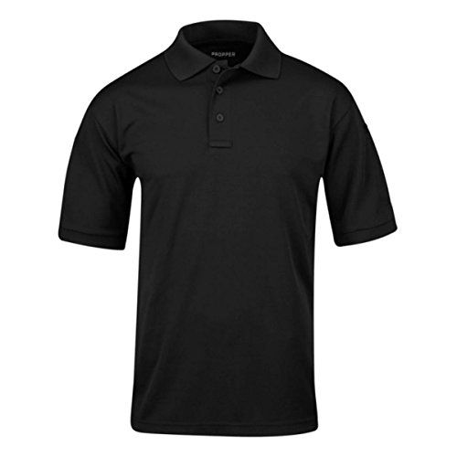 Propper Men's Uniform Polo, Black, Medium