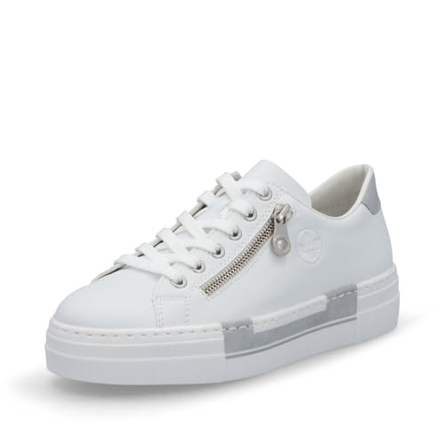 Rieker Damen Low-Top Sneaker N49C2, Frauen Halbschuhe,Freizeitschuhe,Turnschuhe,Laufschuhe,straßenschuhe,Strassenschuhe,Weiss (81),39 EU / 6 UK Rieker Damen Low-Top Sneaker N49C2, Frauen Halbschuhe,Freizeitschuhe,Turnschuhe,Laufschuhe,straßenschuhe,Strassenschuhe,Weiss (81),39 EU / 6 UK