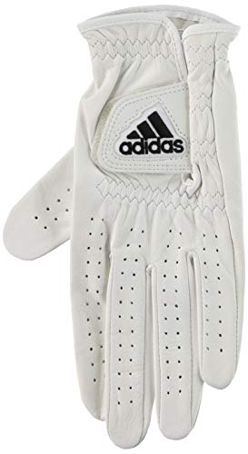 [アディダスゴルフ] レザー グローブ メンズ GUX34 ホワイト/ブラック