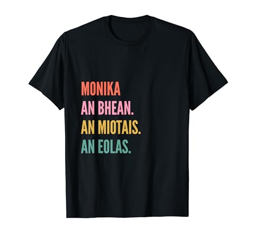 Funny Irish First Name Design - Monika Maglietta