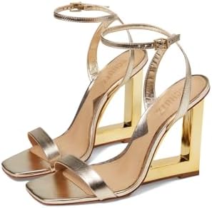 SCHUTZ Women's Filipa Sandal, Platina, 8.5 | Image 3