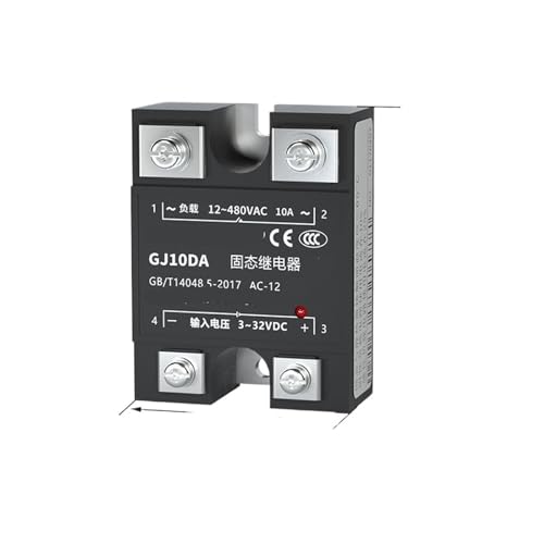 Relais statique monophasé GJ commande DC sortie AC mini module électronique pour automatisme