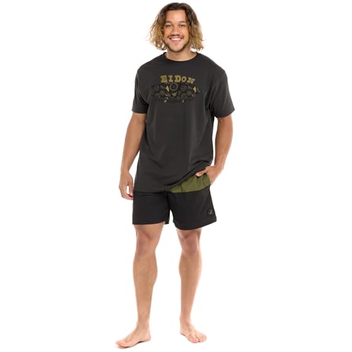 Eidon Young Men's Standard Anderson 17 Inch Length, Elastic Waist Volley Swim Trunk3