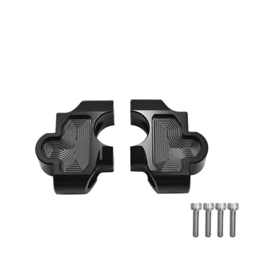 Abrazadera para manillar de motocicleta con soporte elevador de aluminio CNC robusto 4