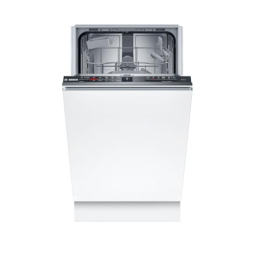 Bosch - Lavavajillas integrable, Serie 2, 45 cm de ancho, 10 servicios, Smart Start, Home Connect, SPV2HKX02E