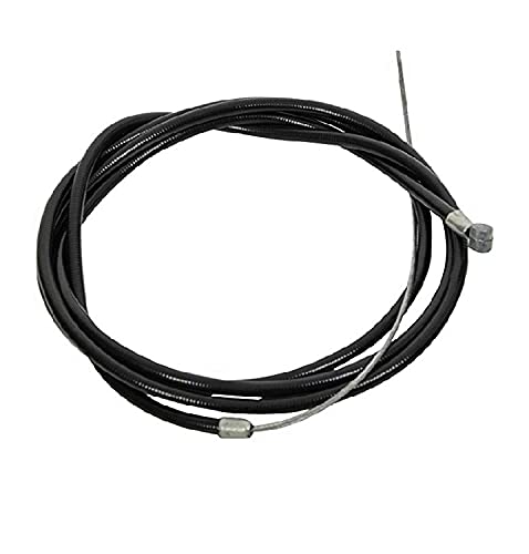Image of Shrenik Cycle Brake Wire Front Rear Inner-Outer Set For V Brakes Caliper Brakes Disc Brakes Long Length Bicycle Cable Wire, Black, 15 x 10 Cm