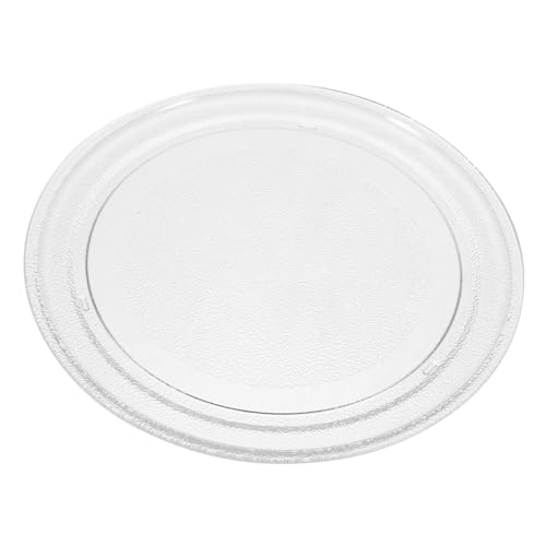 Cabilock Microwave Glass Plate Replacement Turntable for Oven Cooking - Microwave Accessories Easy to Clean for Replacing