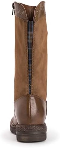 MUK LUKS Women's Logger Whistler Boots, Brown, 6 | Image 2