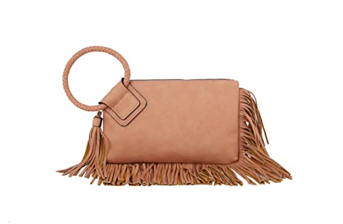 Image of Womens Clutch Purse Wristlet Wallet Evening w /Hand Strap Casual Formal Vegan Leather - Metro Muse
