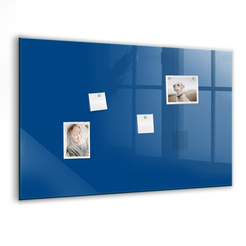 Tableau magnetique en verre pour organiser vos notes et photos de bureau