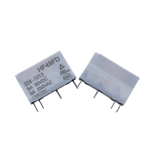 Relais 24V HF49FD 024-1H11 micro relais 4 broches 5A pour automatisme