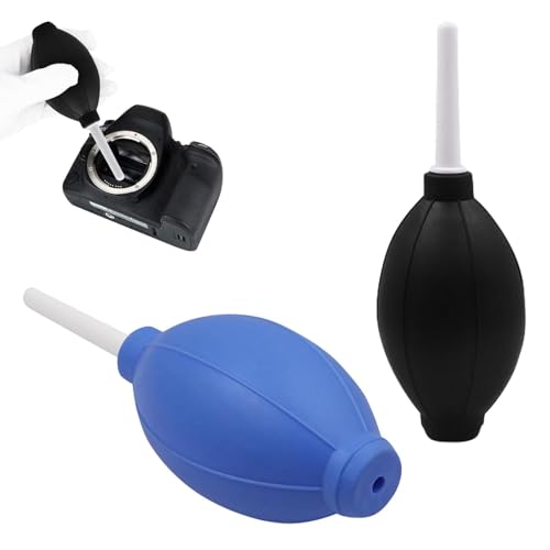 2 PièCes Soufflette Air Comprimé,DéPoussiéReur D'Appareil Photo à Soufflet,SèChe-Cheveux Pour Le Nettoyage Soufflette,Mini SèChe-Cheveux Poire Adapté Nettoyage De L'Appareil Photo Souffleur Poussiere