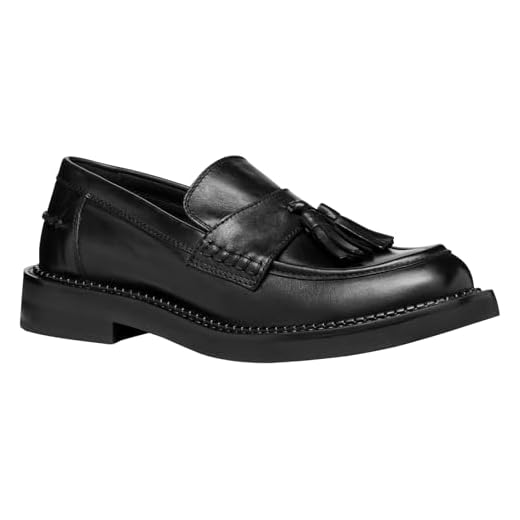 Geox D Serilda H, Moccasin Donna, Nero, 39 EU
