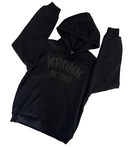 Sweat à capuche Kronk Detroit pour homme avec coupe droite confortable