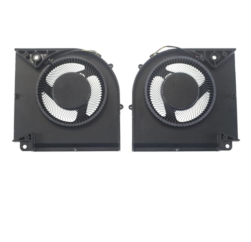 Compatible For Gigabyte，Aorus 17X AZF RTX 4090 DC12V 0.6A 4-Pin CPU GPU Cooling Fan(CPU GPU Fan)