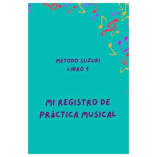 Registro musical Método Suzuki: Libro 1