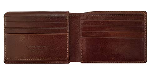 Giudi Men's Passcase Wallet Made in Italy - Classic Minimalist Italian Design2
