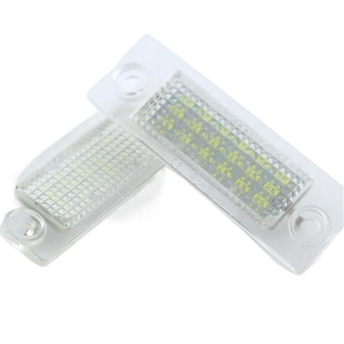 Zpengtai 2pcs 12V 18 LEDs Kennzeichenbeleuchtung