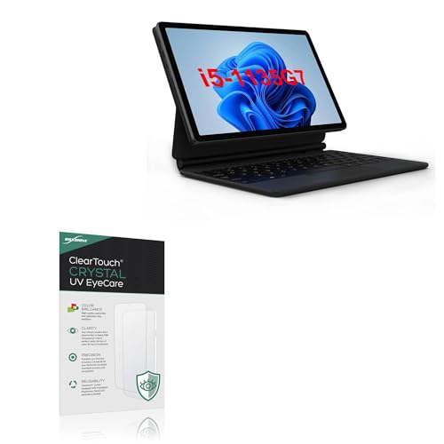 BoxWave Screen Protector Compatible With Alldocube iWork GT 2 in 1 - ClearTouch Crystal Anti-UV EyeCare (2-Pack), Filters out Harmful Blue Light Reduce Fatigue