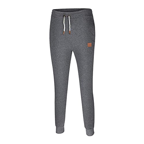 Fleece Cargo Sweatpants for Men Baggy Elastic Waist Drawstring Heavyweight Sweatpants with Pockets Joggers Trousers3