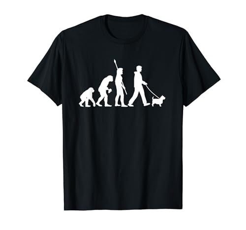 Norwich Terrier T-Shirt - Funny Dog Owner Evolution Gift T-Shirt for Men Women