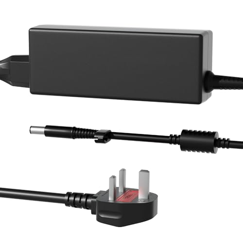 Image of PowerPortnerLink 90W Charger Compatible with HP Pavilion DV7 Elitebook 8730w ProBook 6360b 2000 G72 Compaq CQ72 18 19 20 21 22 23 24 27 ProDesk/EliteDesk/Omni/Slimline AIO Desktop