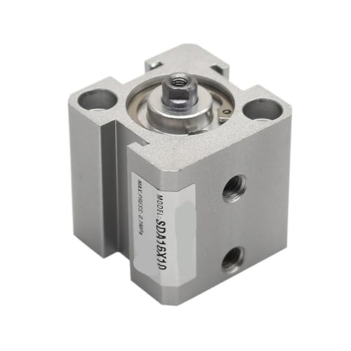 Vérin pneumatique carré SDA12x10 compact à double effet avec alésage de 12mm - 2