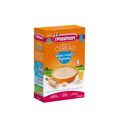 Plasmon Crema Riso/Mais/Tapioca Gr.200 - 6 Unidades
