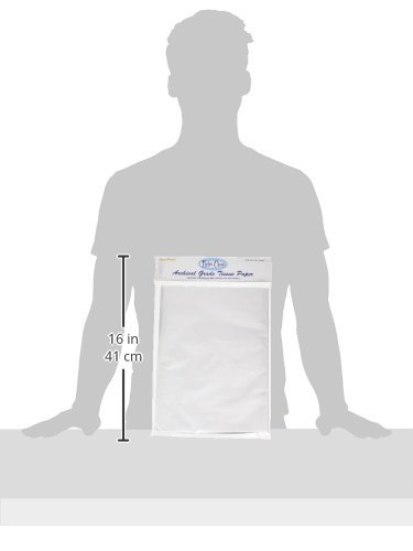 Retroclean Unbuffered Archival Grade Tissue Paper, 24-Inch X 36-Inch, 12 Sheets #TOP2