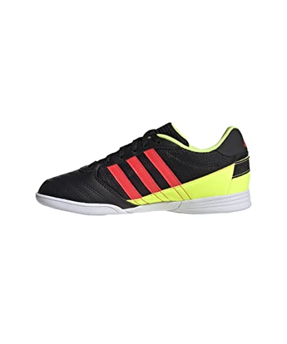 adidas Super Sala J, Zapatillas de fútbol, NEGBÁS/Rojsol/TMSOYE, 36 2/3 EU