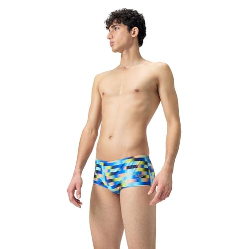 Speedo Allover Digital slip de 14cm evita rozaduras en los giros UK 32 5