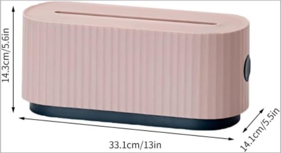 Caja Organizadora para Gestión de Cables Caja de Orden de Cables Bajo Escritorio Blanca miniatura 5