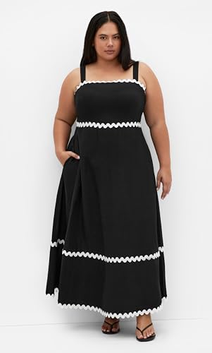 Image of City Chic Women's Plus Size Dress - Shani Fit and Flare, 12