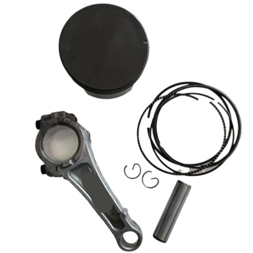 Biela y pistón motor compatible con 590406 en aleación antichoque 2
