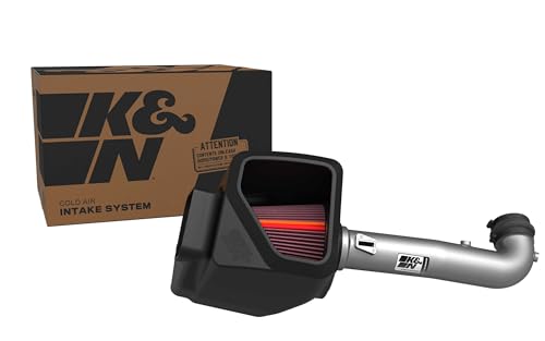Image of K&N NextGen Aluminum Cold Air Intake System: High-Flow Cotton Filter: Compatible with 2014-2020 CADILLAC /CHEVRLOET /GMC Escalade; Silverado 1500; Suburban; Tahoe; Sierra 1500; Yukon; Yukon XL; 70-3082