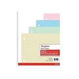 Staples Pastel Filler Paper, 8