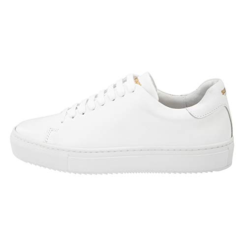 Suedwind® Sneaker Ashton - Handmade in Portugal - Premium-Qualität - Kalbsleder aus Italien - Hautverträglich & Atmungsaktiv, Herren-Schuh - Weiß - Gr. 43