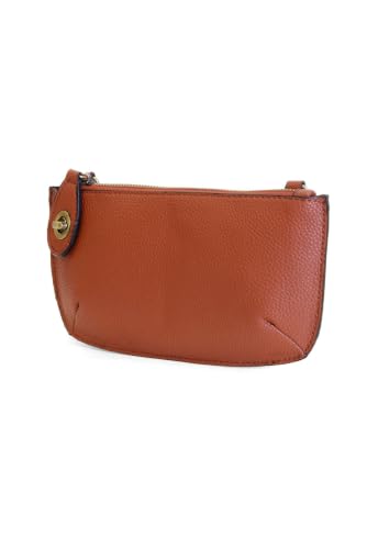 Image of Joy Susan Women's Fashion Purse Mini Crossbody Wristlet Clutch Hand Bag - Amber