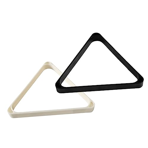 FOYTOKI Billiard Ball Storage Rack Billiard Rack Triangle Abs Material Sturdy and for Home Party Club